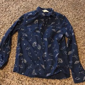 Boys long sleeve button down